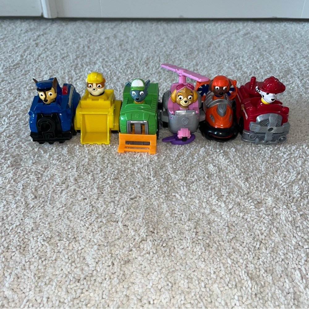 Paw Patrol Mini Toy Vehicles Set